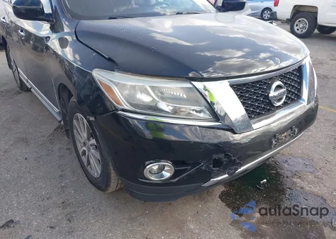 2014 Nissan Pathfinder Sl z USA, uszkodzony, nr VIN 5N1AR2MM6EC729317